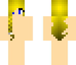 yellow hair girl base