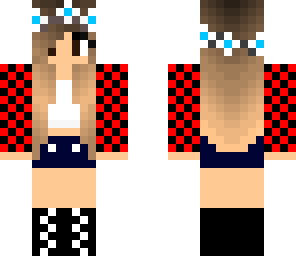 red checkaz tomboy