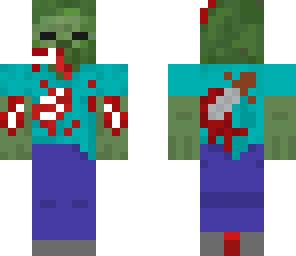 very damaged zombie