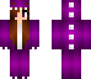 purple dino girl