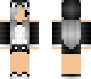chibi penguin girl