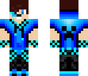 the blue cool hoodie boy