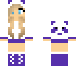  purple  and white