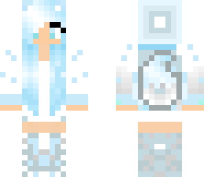 icy wolf girl
