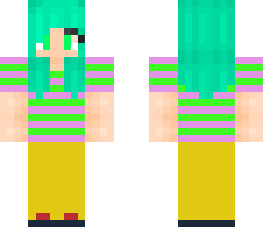 stripe shirt girl