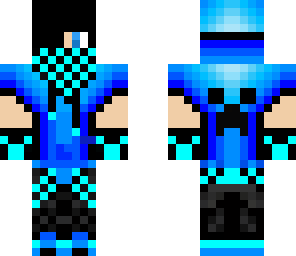 blue man