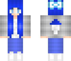 blueberry snowcone girl