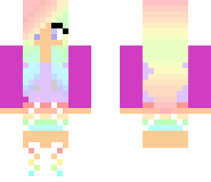 rainbow girl