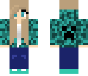 dirty blonde girl with creeper hoodie