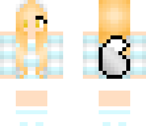 blonde wolf girl