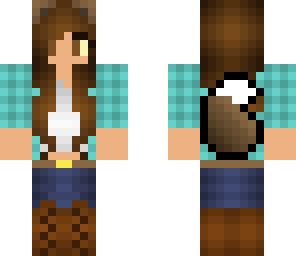 brown wolf girl