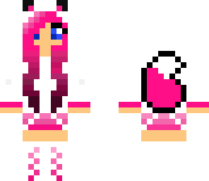pink fox girl