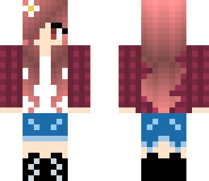 plaid girl