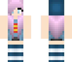 pink hair