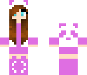 pink classic panda girl edited