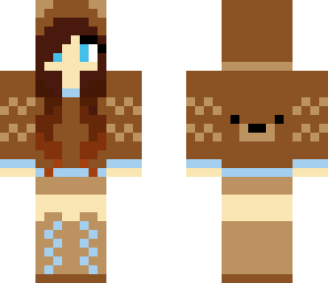 fuzzy bear girl