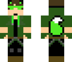 cool green ninja wolf