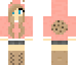 pink cookie monster girl