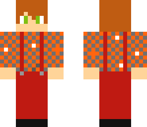 orange farmer boy