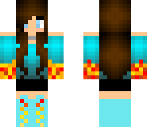 fire and ice girl