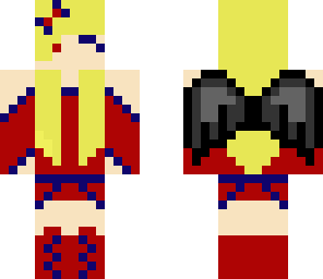 blue adn red angel