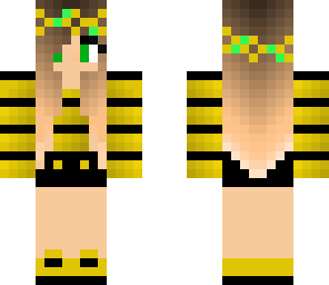 bee girl shaded