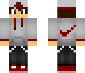 red nike boy