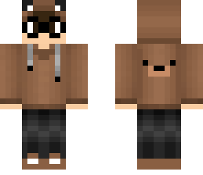 nerdy bear boy