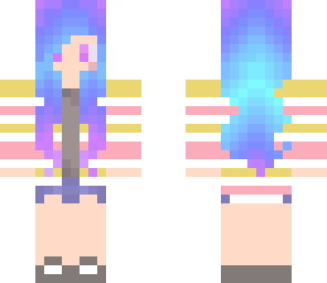 changed purple girl