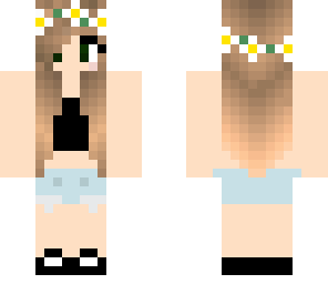 flower crown girl