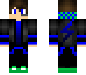 blue and green guy