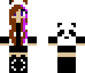 pink panda brunnette
