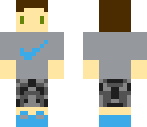 cartoon athletic boy