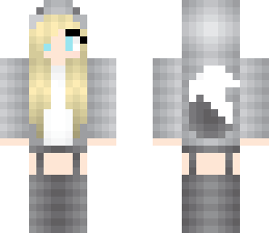 grey wolf skin edit