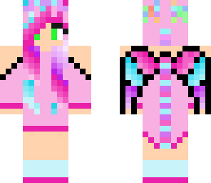 cute girl with wings
