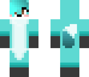 blue fox girl