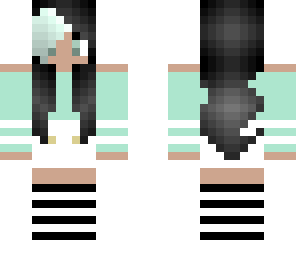 mint and black
