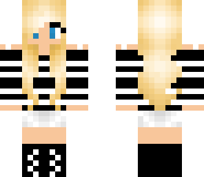 goth blonde girl