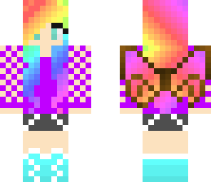 rainbow fairy girl edit
