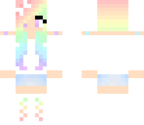 rainbow girl