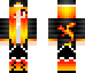 fire dragon girl