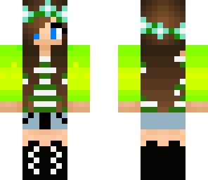 green girl