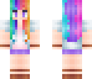 rainbow girl