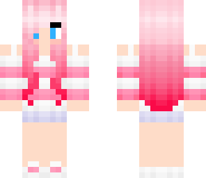 cute pink girl