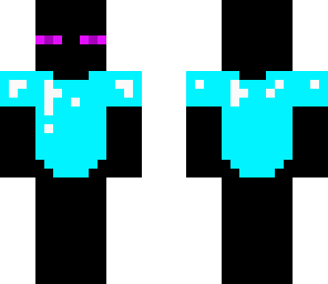 ender man with diamond armour 