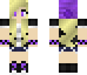 tomboy with beanie - purple