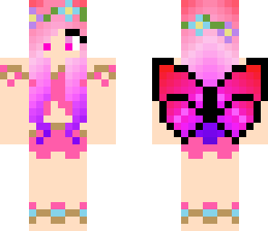 spring pink fairy