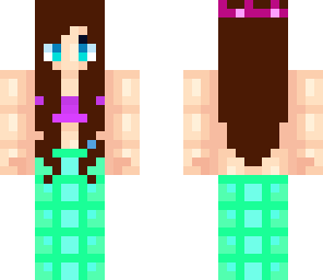 me as a mermaid finished