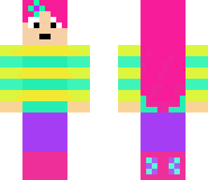 cute girly person pig