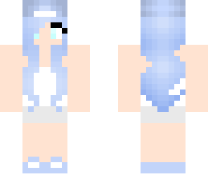 blue girl